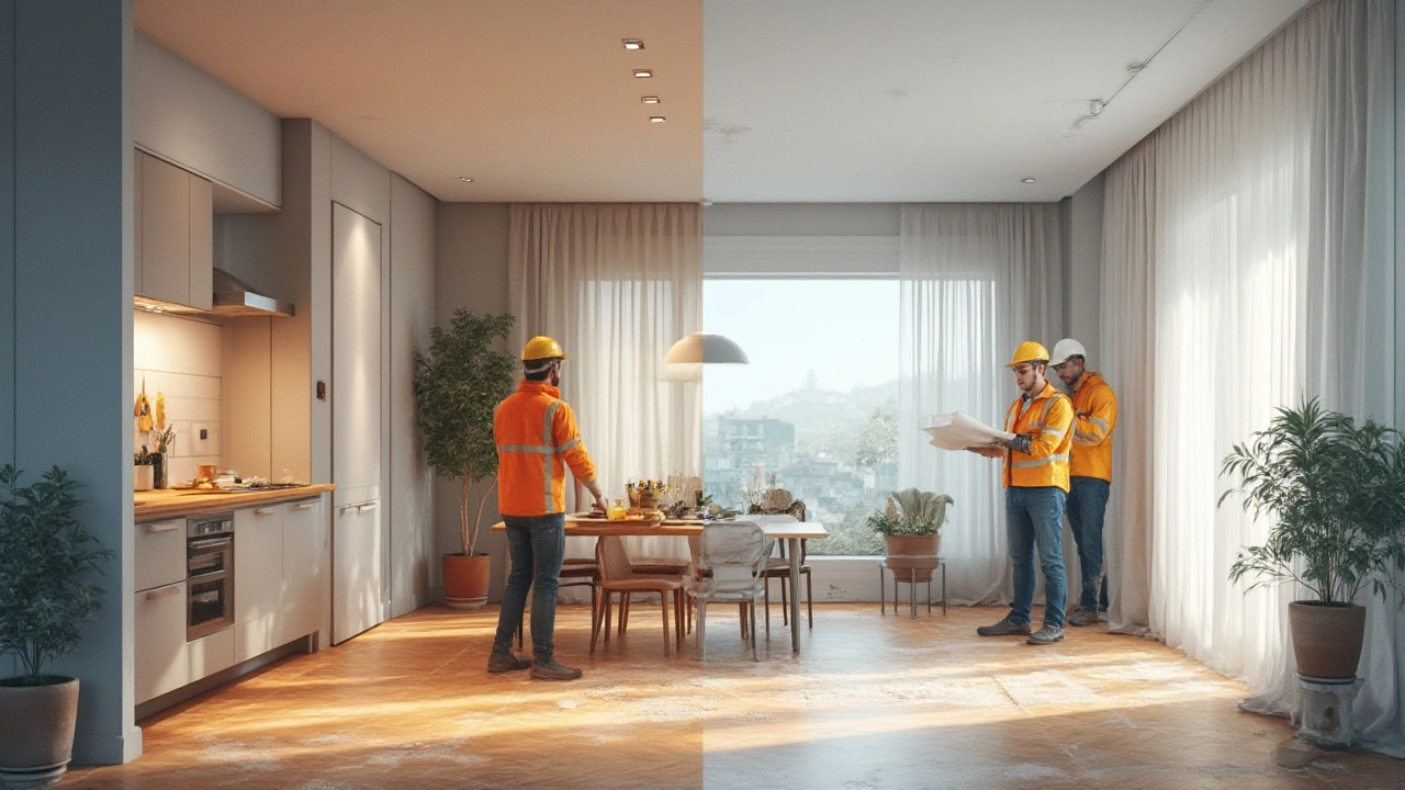 Wohnungsrenovierung Kosten: Was kostet eine komplette Renovierung 2025?