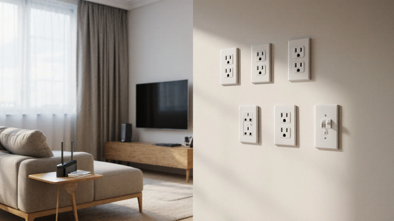 Steckdosen und Schalter planen: Die richtige Anzahl und Position in jedem Raum nach DIN 18015
