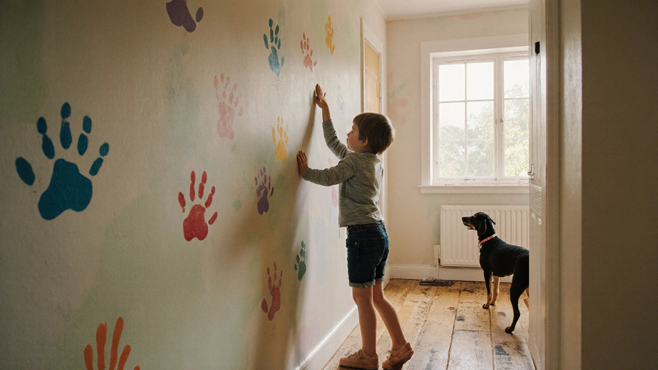 Farbabrieb vermeiden: Die besten robusten Innenfarben für Familien mit Kindern