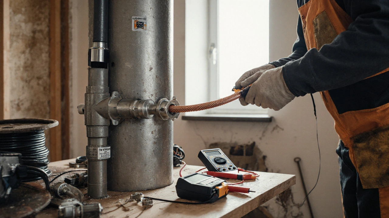 Potenzialausgleich sichern: Die richtige Leitungsführung und Klemmen für sichere Elektroinstallationen