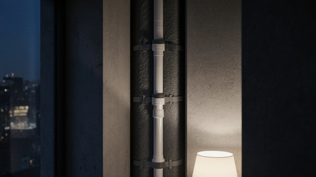 Schallschutz in der Sanitärinstallation: Fallrohre richtig dämmen