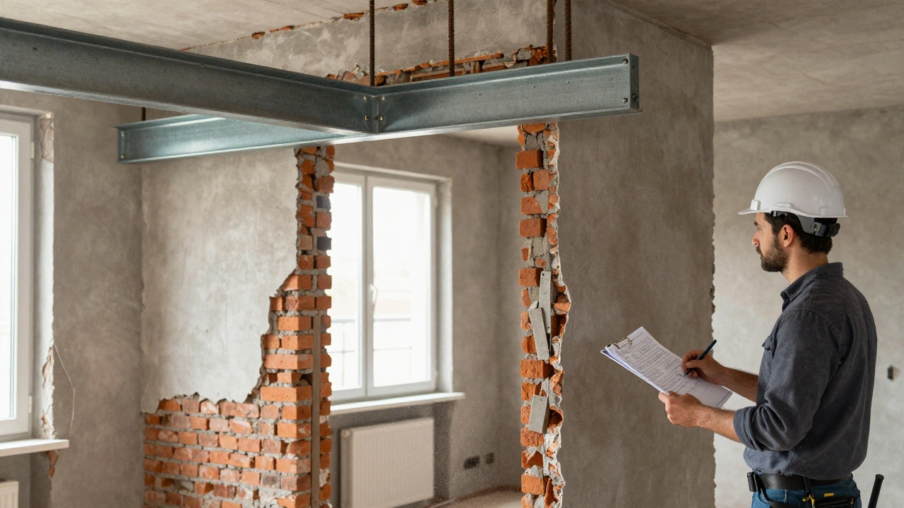 Eingriffe in tragende Wände: Was Sie über Statiker und Genehmigungspflicht wissen müssen