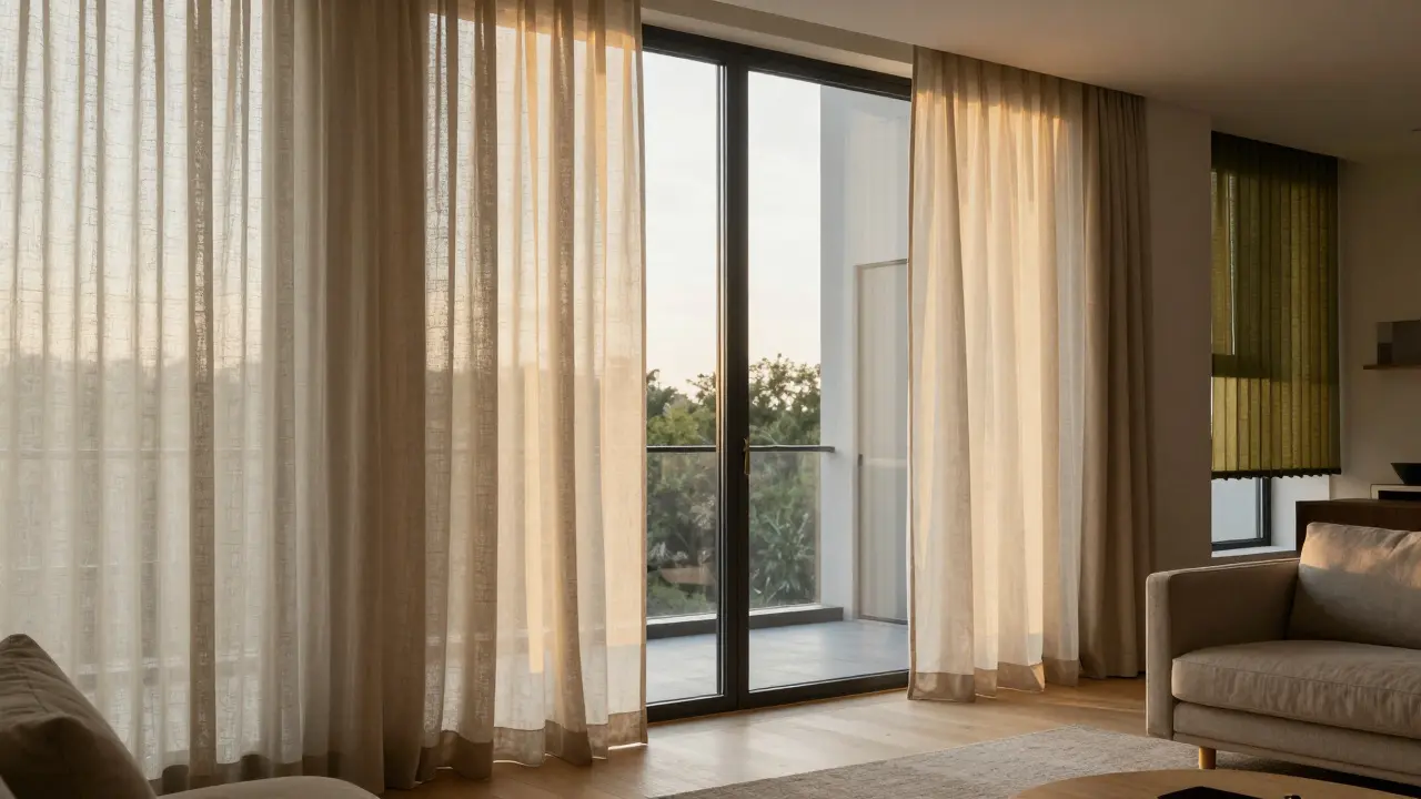 Fensterdekoration modern 2025: Vorhänge, Rollos und Plissees im Trend