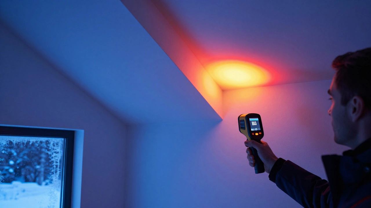 Thermografie-Kamera für Dämmkontrolle im Haus: So finden Sie Wärmeverluste genau