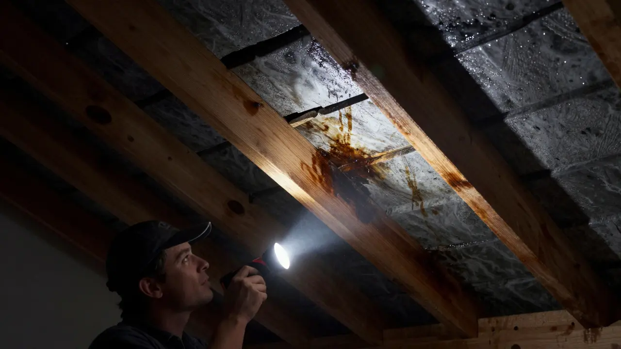 Undichtes Dach reparieren: Schnelle und sichere Lösungen gegen Wasserschäden