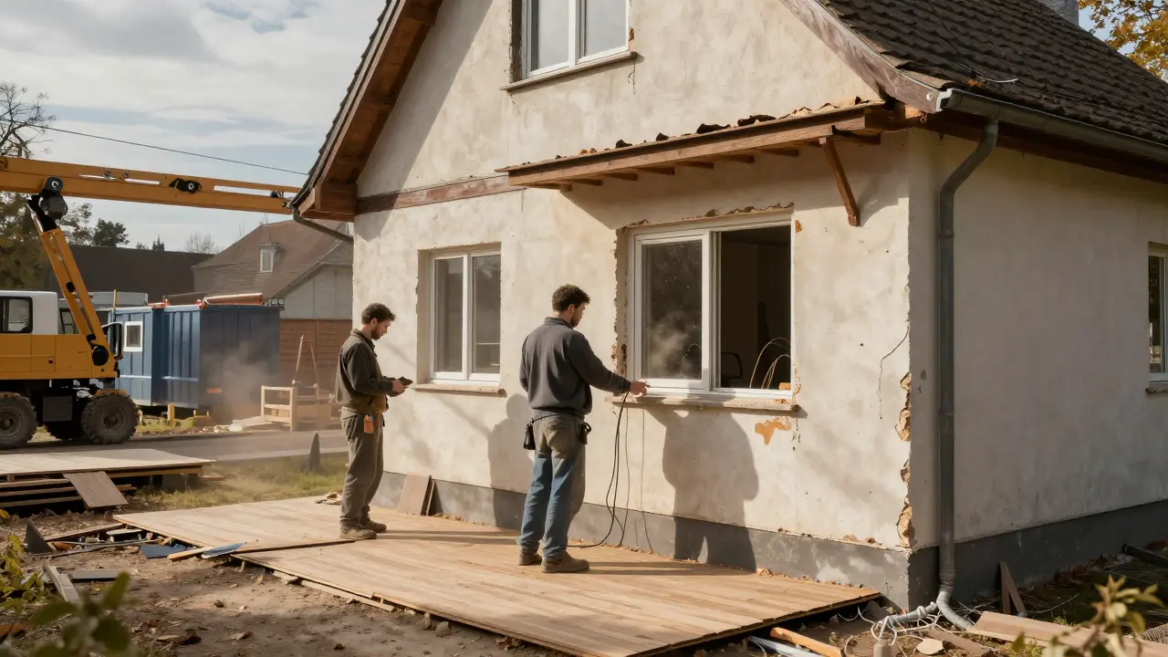 Zeitplanung für Renovierungen: Wie lange dauert eine Kernsanierung wirklich?