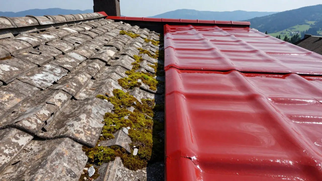 Dachanstrich und Beschichtung: Optik, Schutz und Haltbarkeit im Vergleich