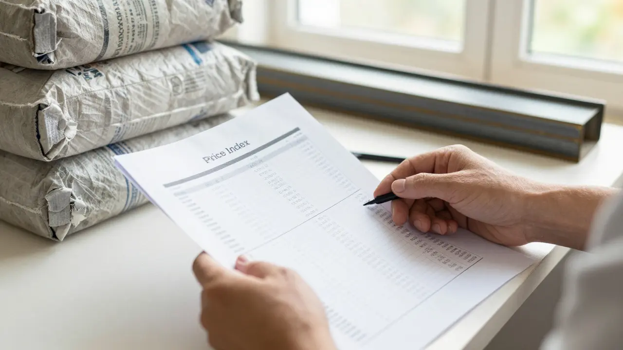 Preisindizes für Baumaterialien: So sichern Sie Ihr Renovierungsbudget für 2025