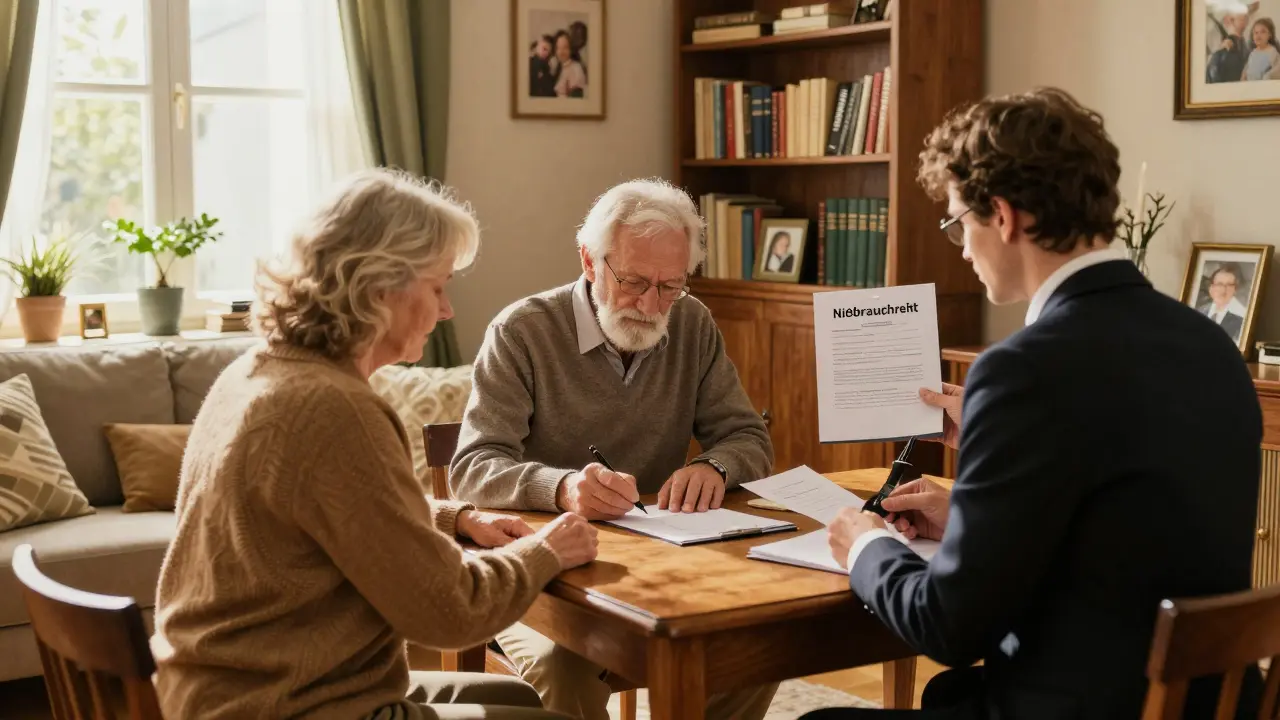 Nießbrauchrecht an Immobilien eintragen: Kosten, Verfahren und wichtige Regeln