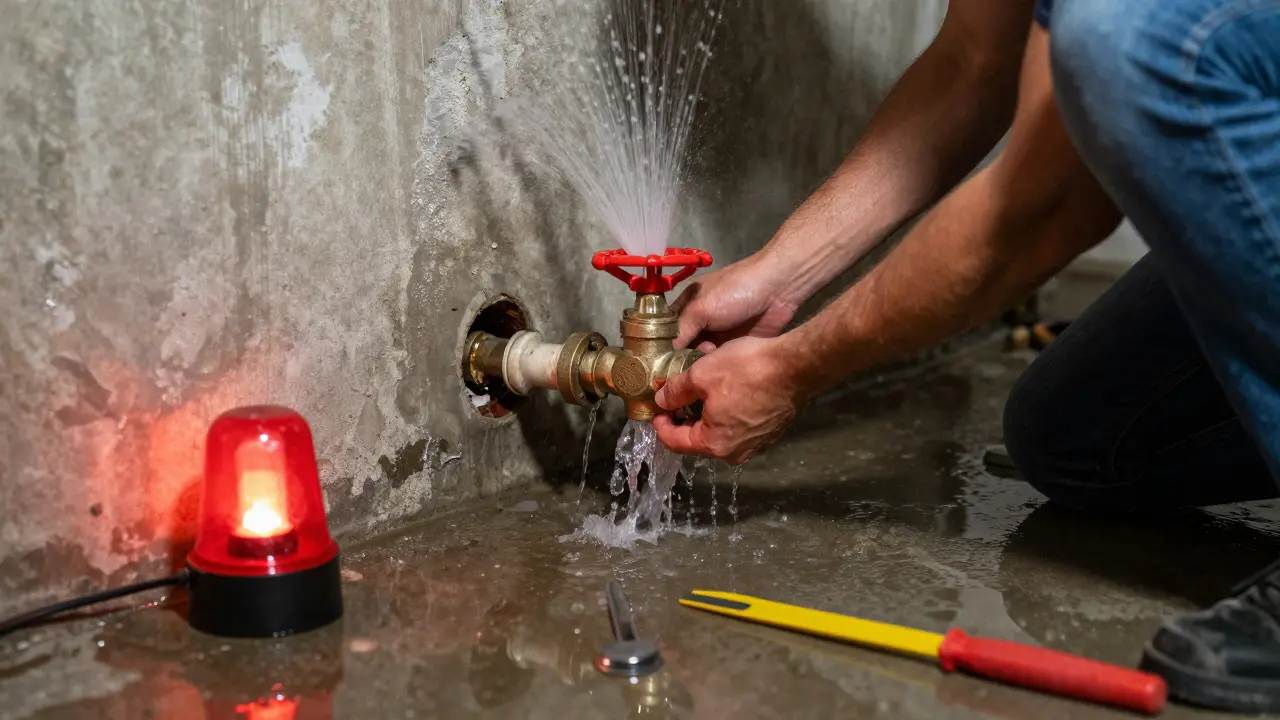 Rohrbruch im Haus: Sofortmaßnahmen und Schadensregulierung im Überblick