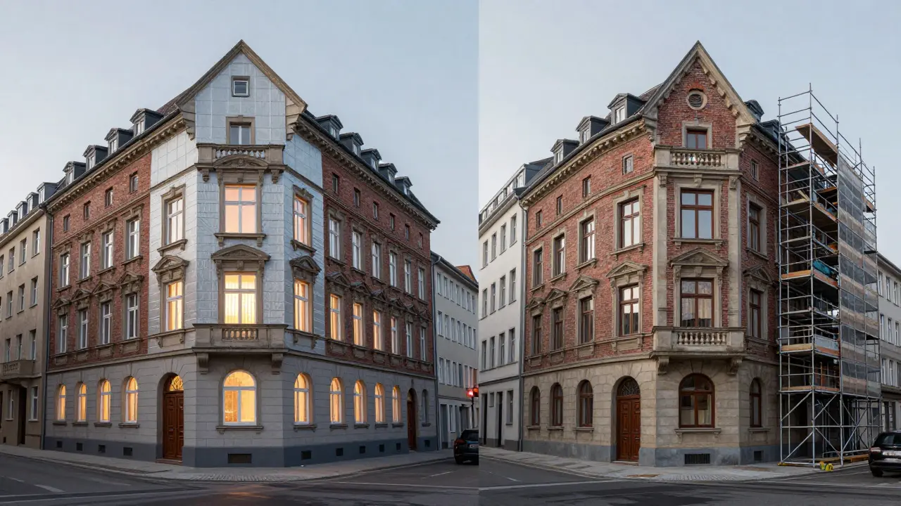 Architekturvisualisierung: Sanierung von Altbauten erhöht den Immobilienwert
