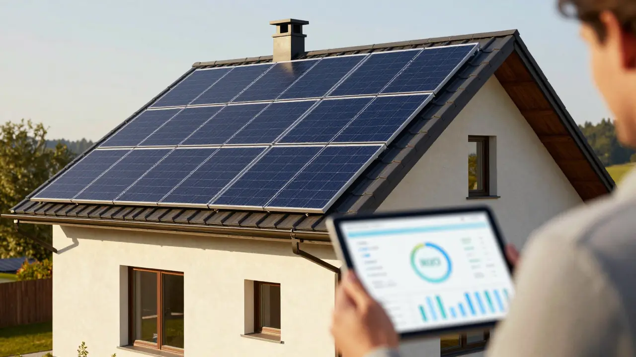 Solaranlage am Eigenheim: So berechnen Sie die Wirtschaftlichkeit richtig