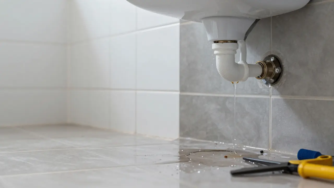 Contrast between perfect finish and DIY plumbing risk