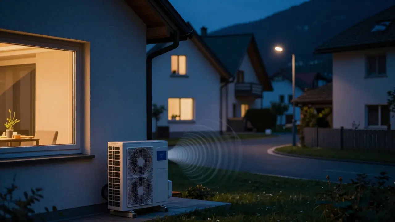 Wärmepumpen-Lärm im Wohngebiet: Abstand, Recht und TA Lärm einfach erklärt